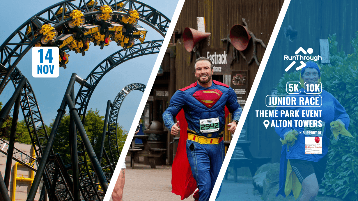 Run Alton Towers 5k, 10k & Junior Race November 2026