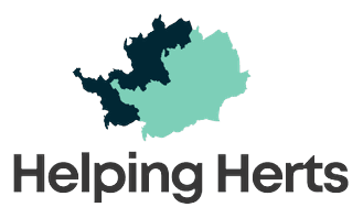 Helping Herts logo